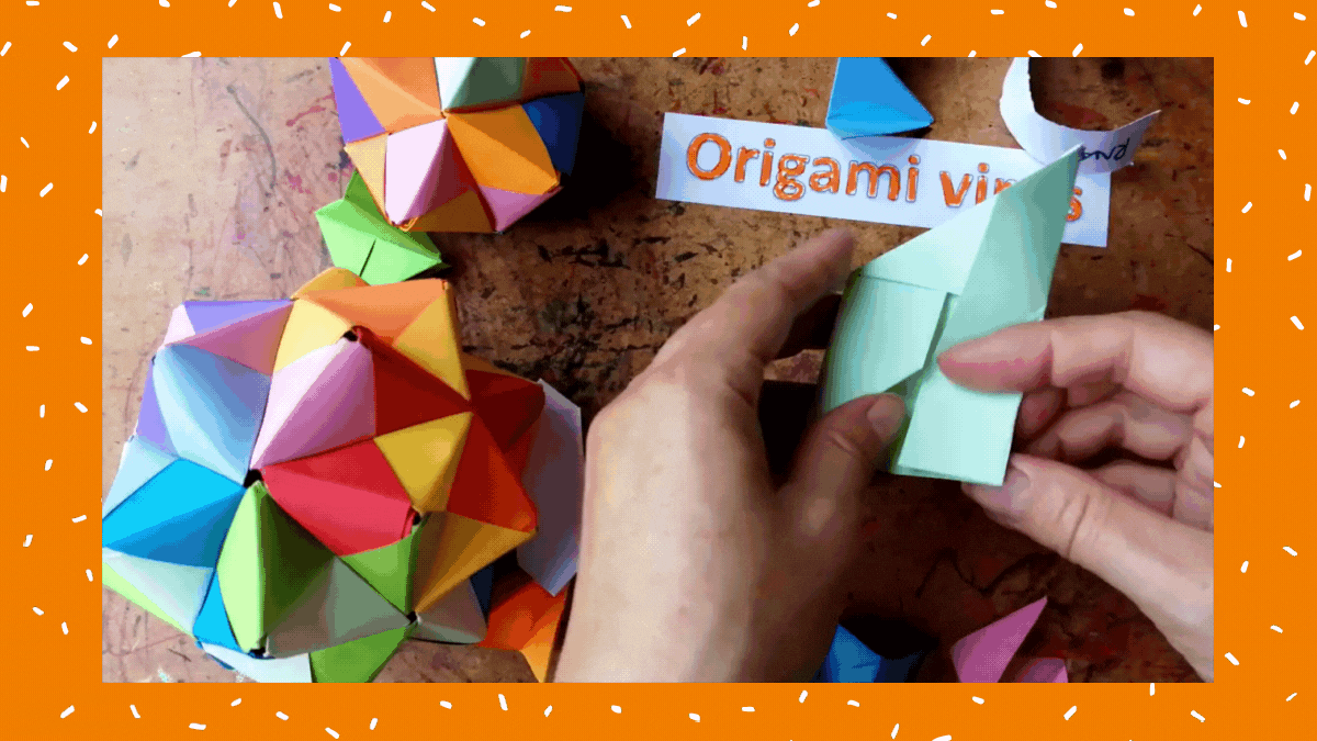 Origami Virus Step Five
