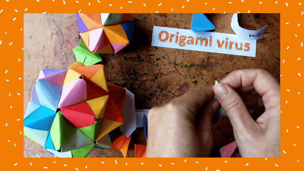 Origami Virus Step Six 