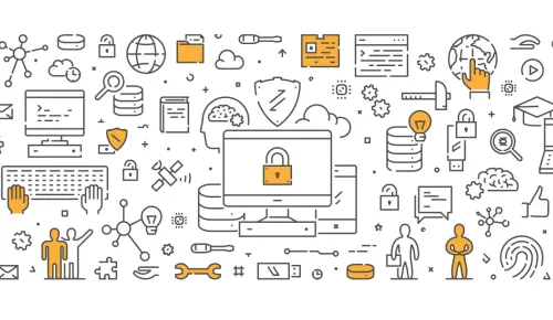 Icons representing Open Access in publishing