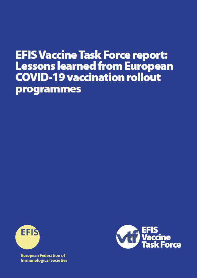 EFIS report vaccine lessons cover