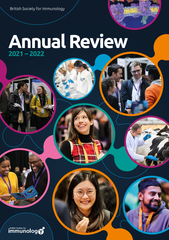 The front cover of the BSI Annual Review 2021-22