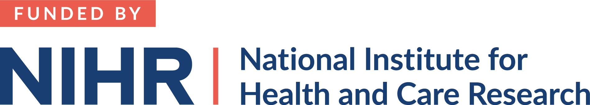 Logo says "Funded by NIHR - National Institute for Health and Care Research