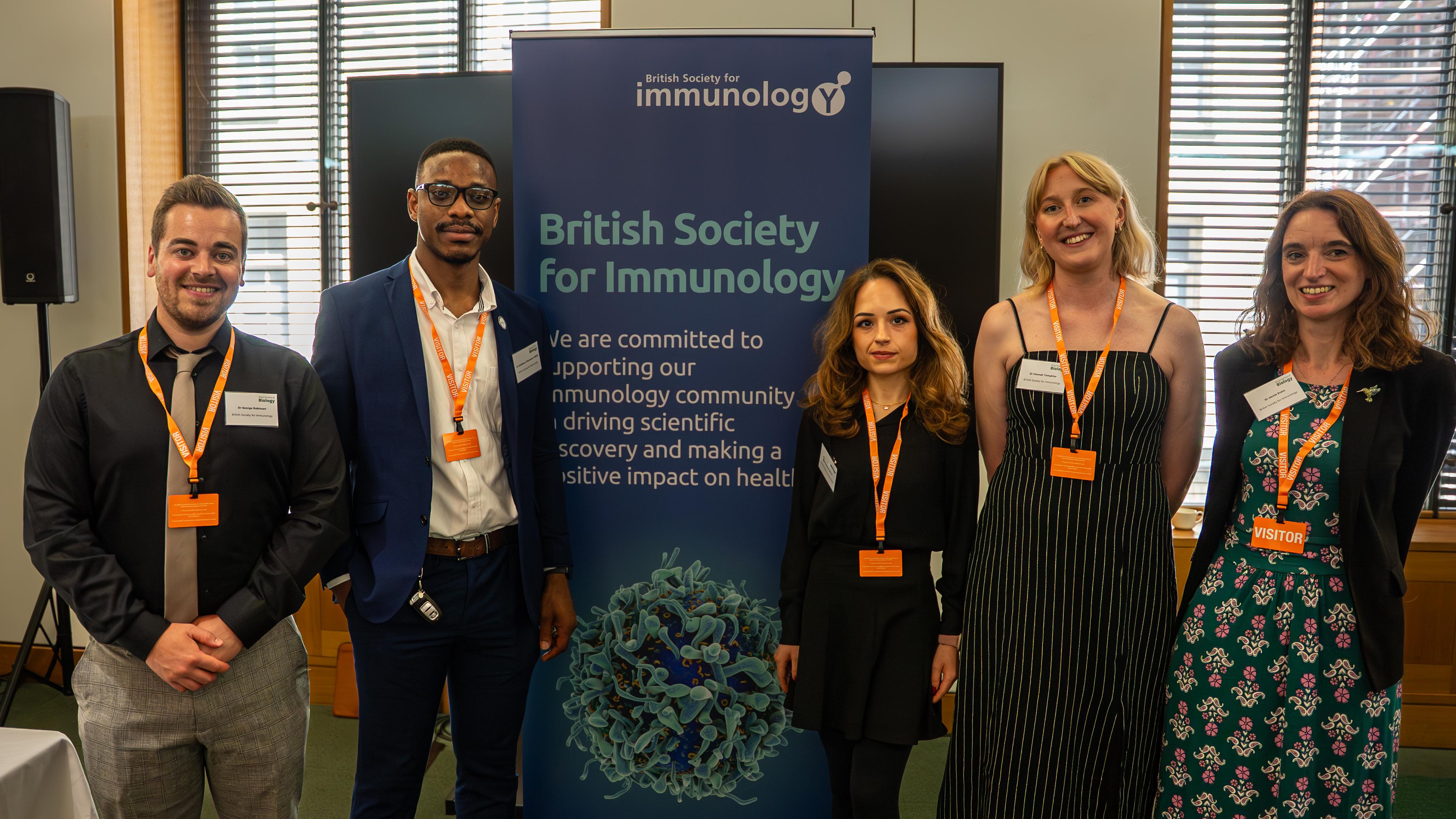 BSI attendees at parliamentary links day
