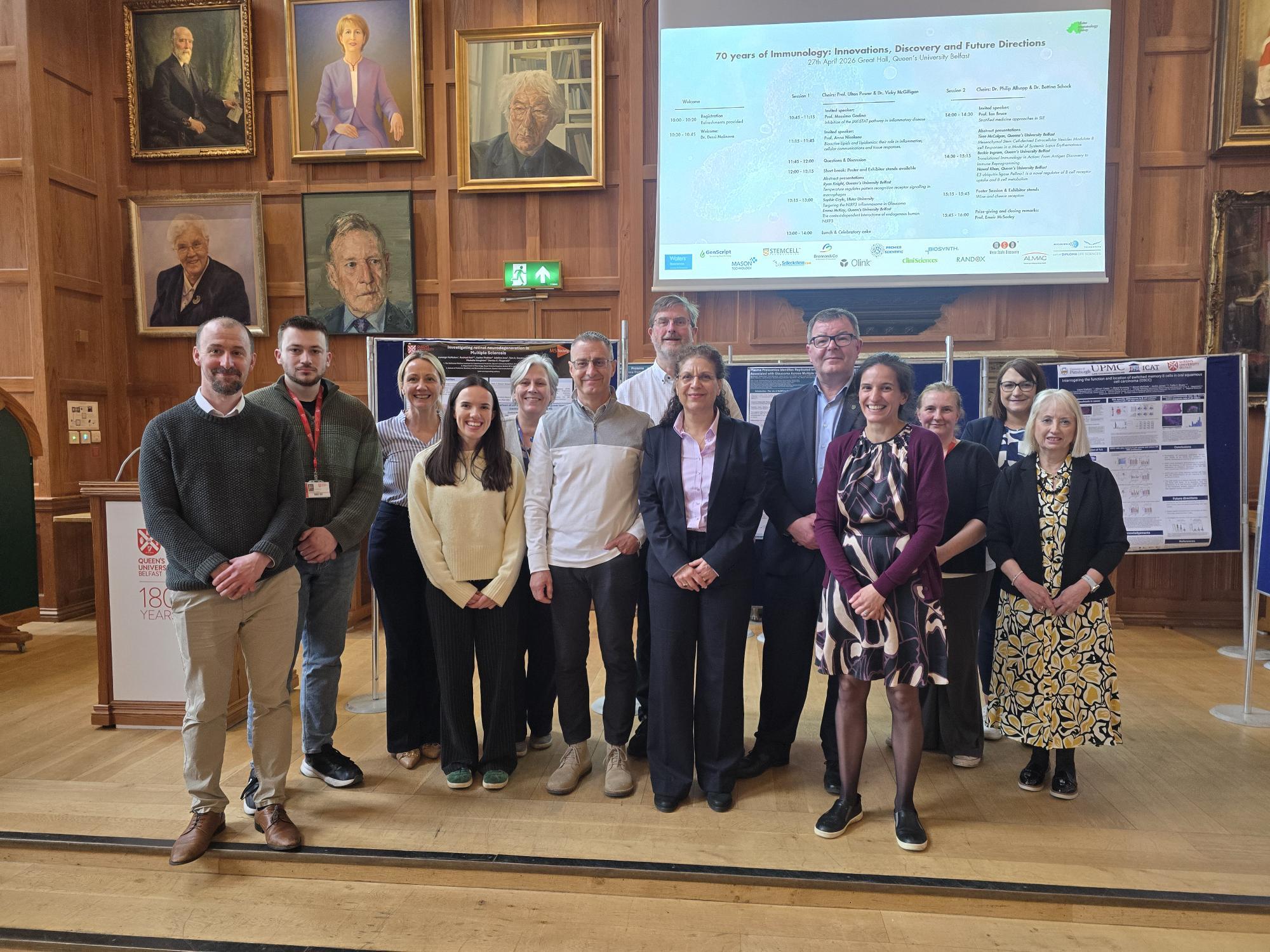 Ulster immunology group photo