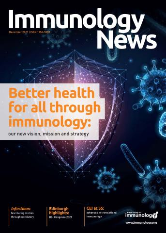 Immunology News December 2021 Immunology News December cover