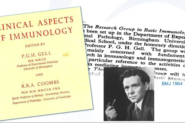The first clinical immunology publication