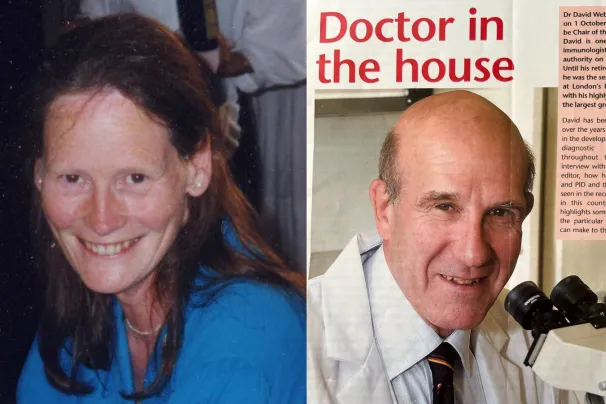 Helen Chapel and David Webster