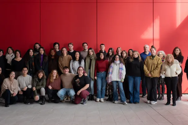 Group shot of Cajal meeting attendees 
